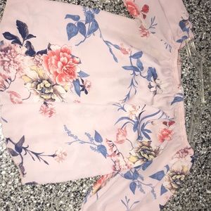 OLD NAVY  ||  floral pink blouse ✨